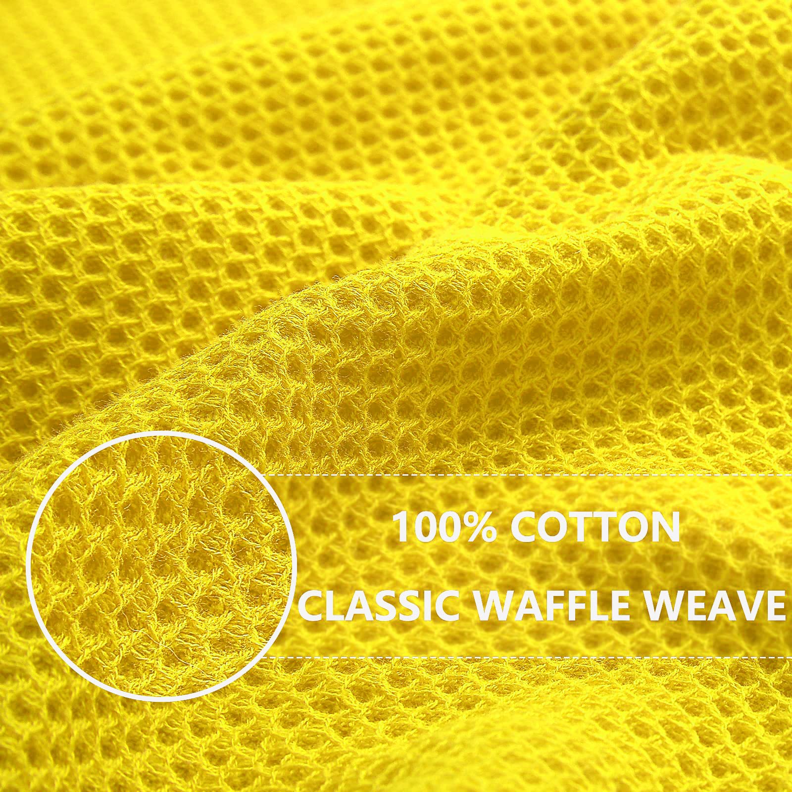 Homaxy dishcloth absorbs liquids quickly for efficient drying.