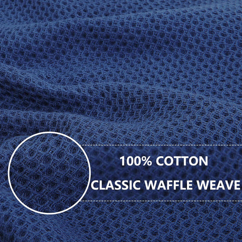 Homaxy waffle weave dishcloths provide high absorbency for fast kitchen drying.
