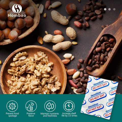 Hombao vacuum bag 10-pack keeps absorbers organized for long-term storage.