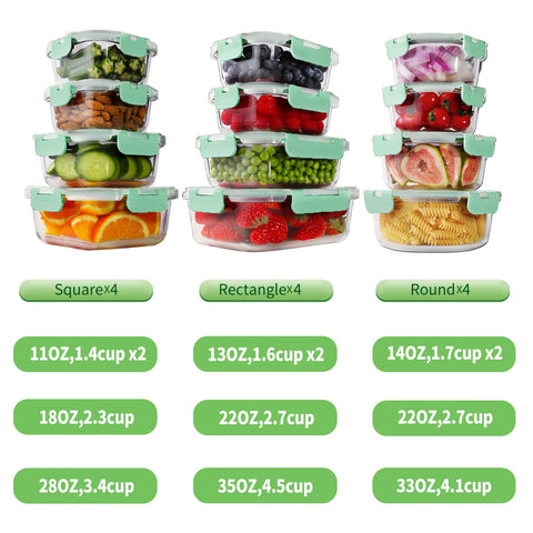 HOMBERKING 630ml rectangle container ideal for fridge to table meals.
