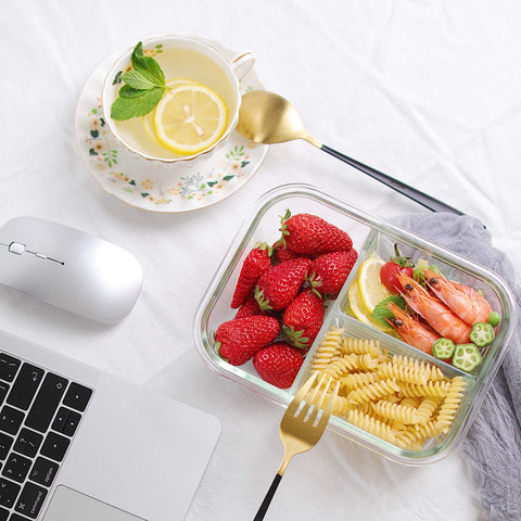 HOMBERKING meal prep lunch box ready for home, office, or travel