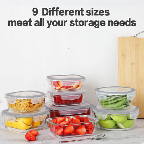 HOMBERKING round 970ml container suited for sharing meals and big portions