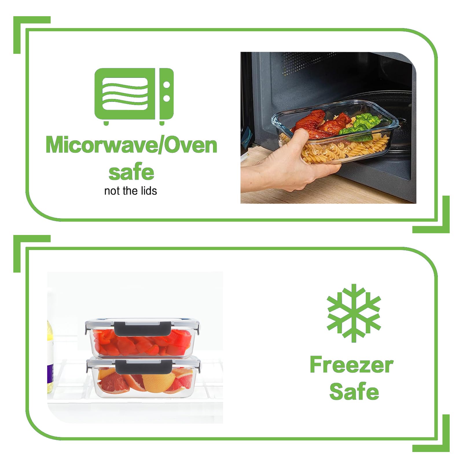 HOMBERKING square 310ml container perfect for snacks and compact storage