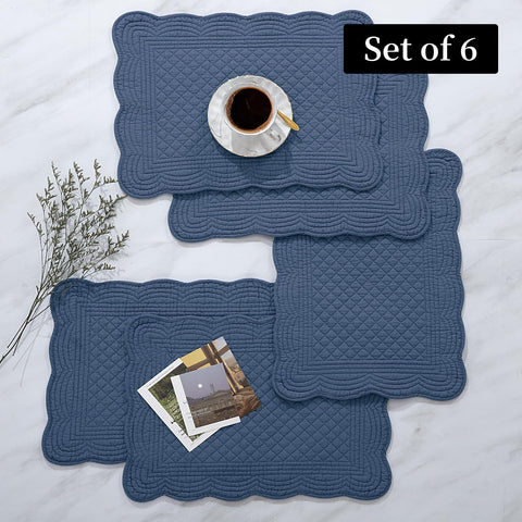 Machine-washable HOMBYS placemats for easy care at home