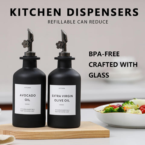 HOMCDALY bamboo tray display keeps bottles organized on the counter
