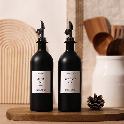 HOMCDALY easy to wipe clean glass bottle for simple maintenance.