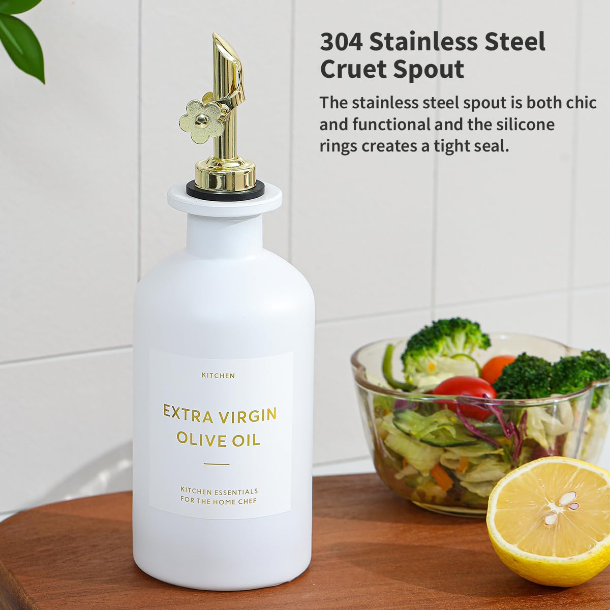 HOMCDALY spill-free pour spout designed for clean countertops