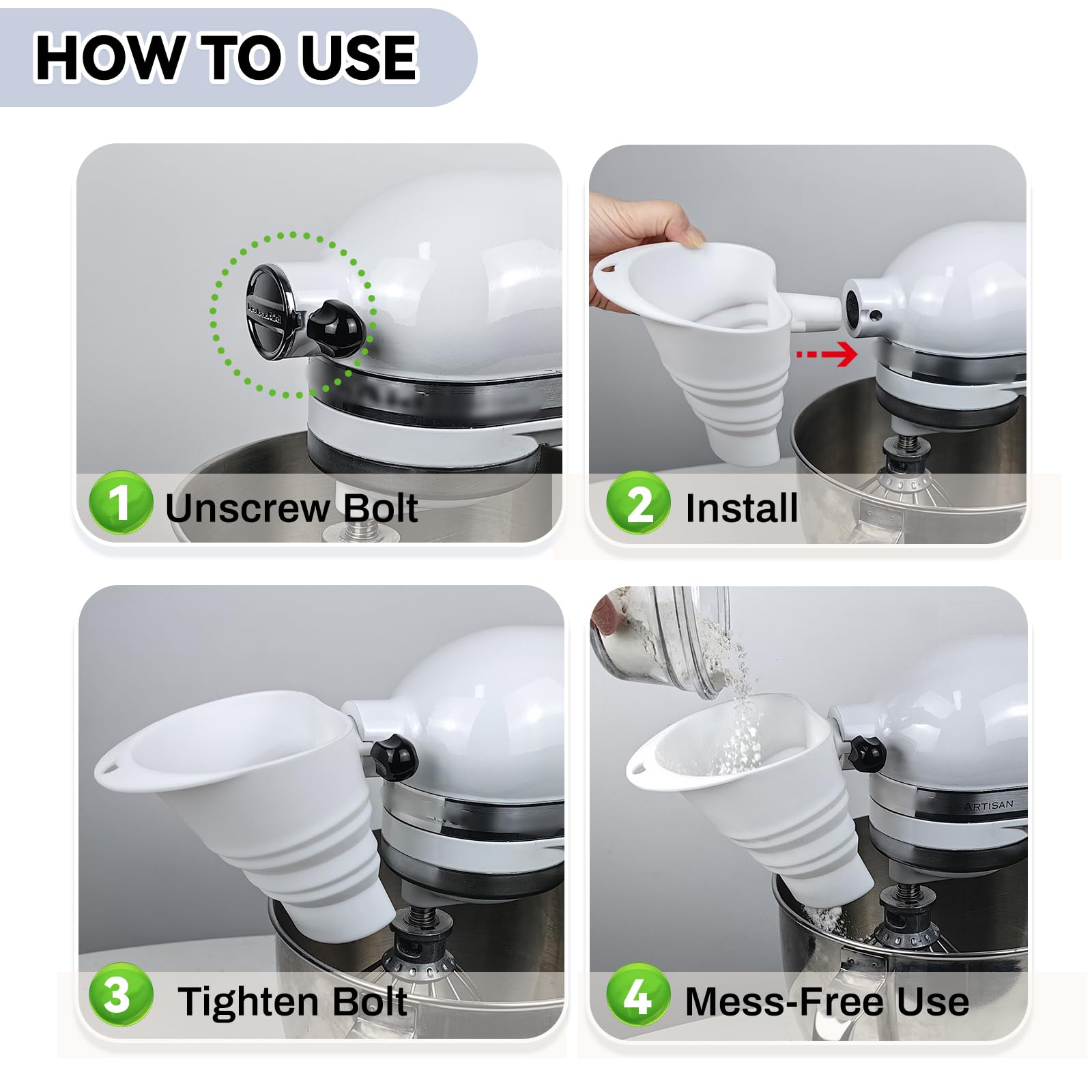 HOMDSG compatible with front-attachment ports on many mixers.