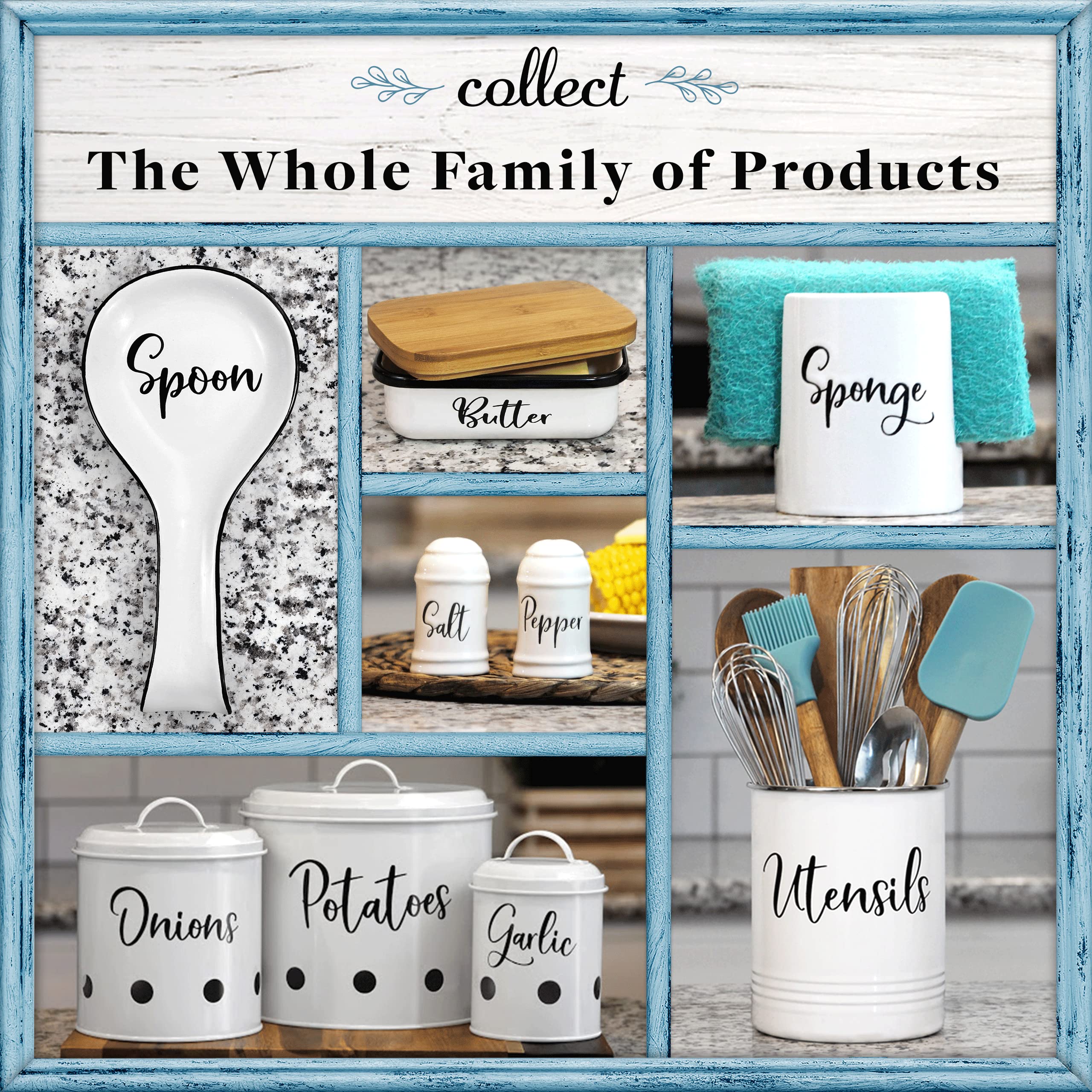 Home Acre Designs farmhouse inspired decor blends with multiple kitchen styles