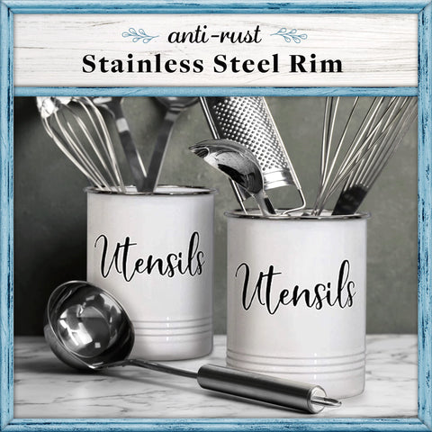Home Acre Designs multipurpose kitchen caddy stores brushes or flowers