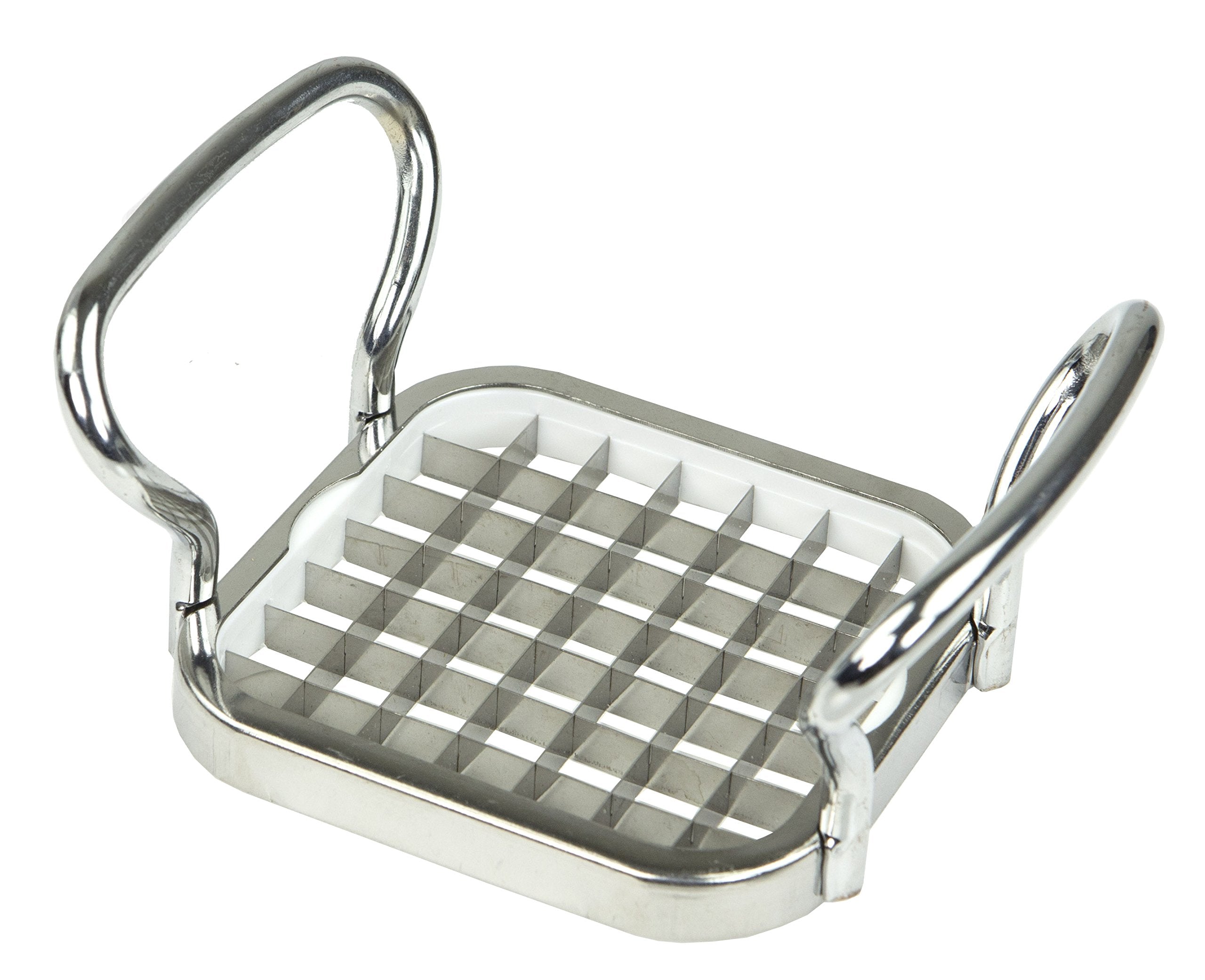 Home Basics French Fry Cutter with stainless steel blades for precise fries