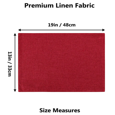 Home Brilliant vibrant red color options enhance any dining setup