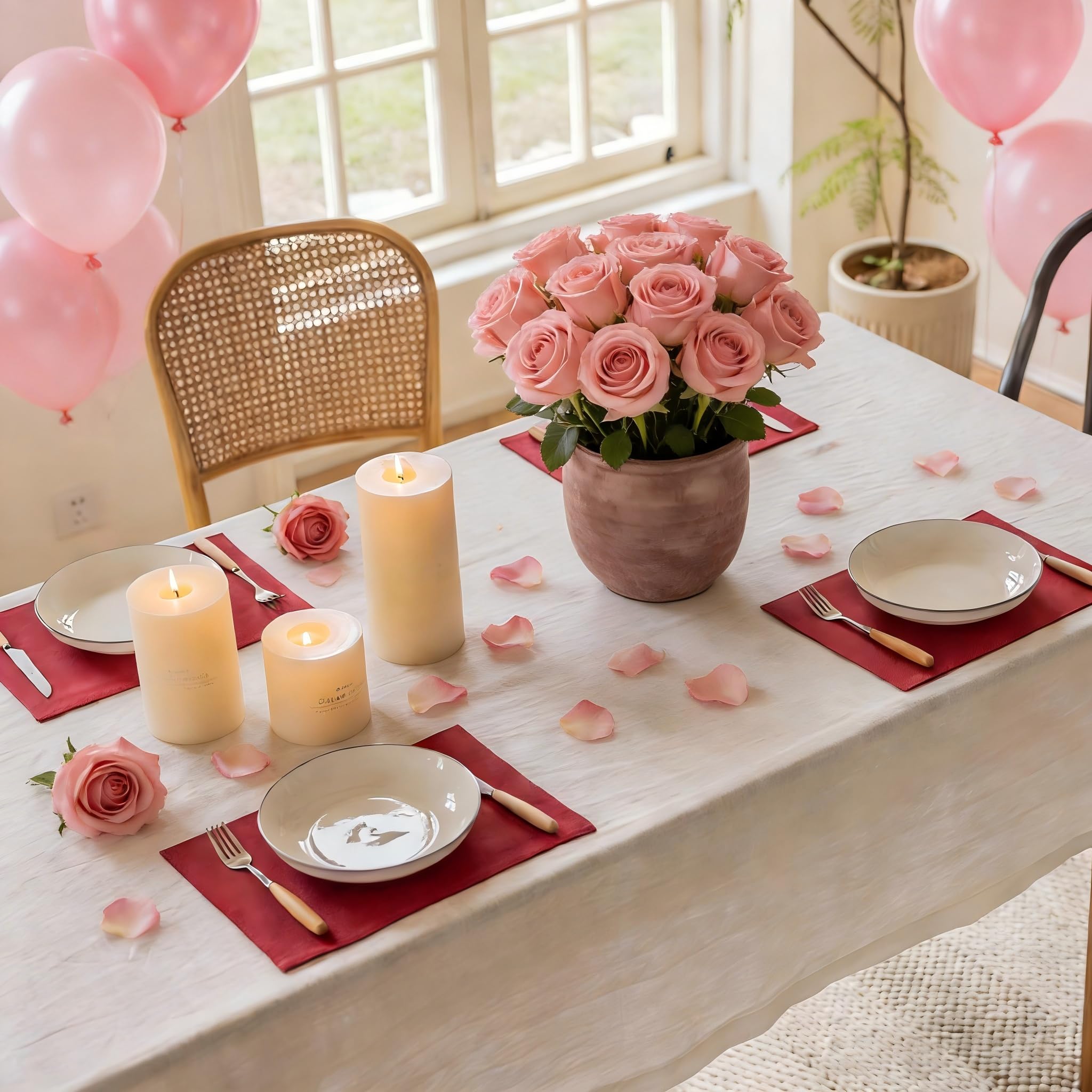 Home Brilliant heat-resistant placemats protecting the table during hot meals