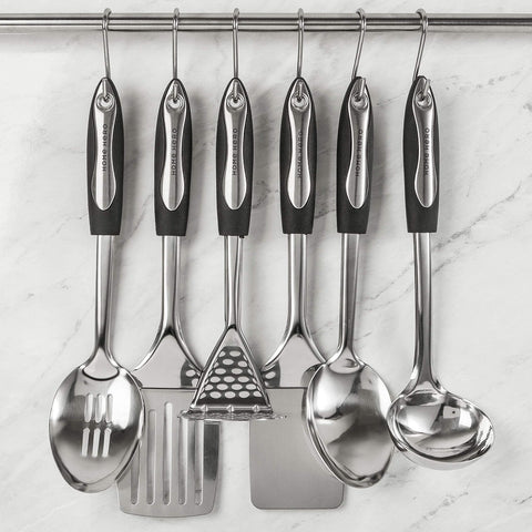 Home Hero 41-piece kitchen set displayed on a busy countertop.