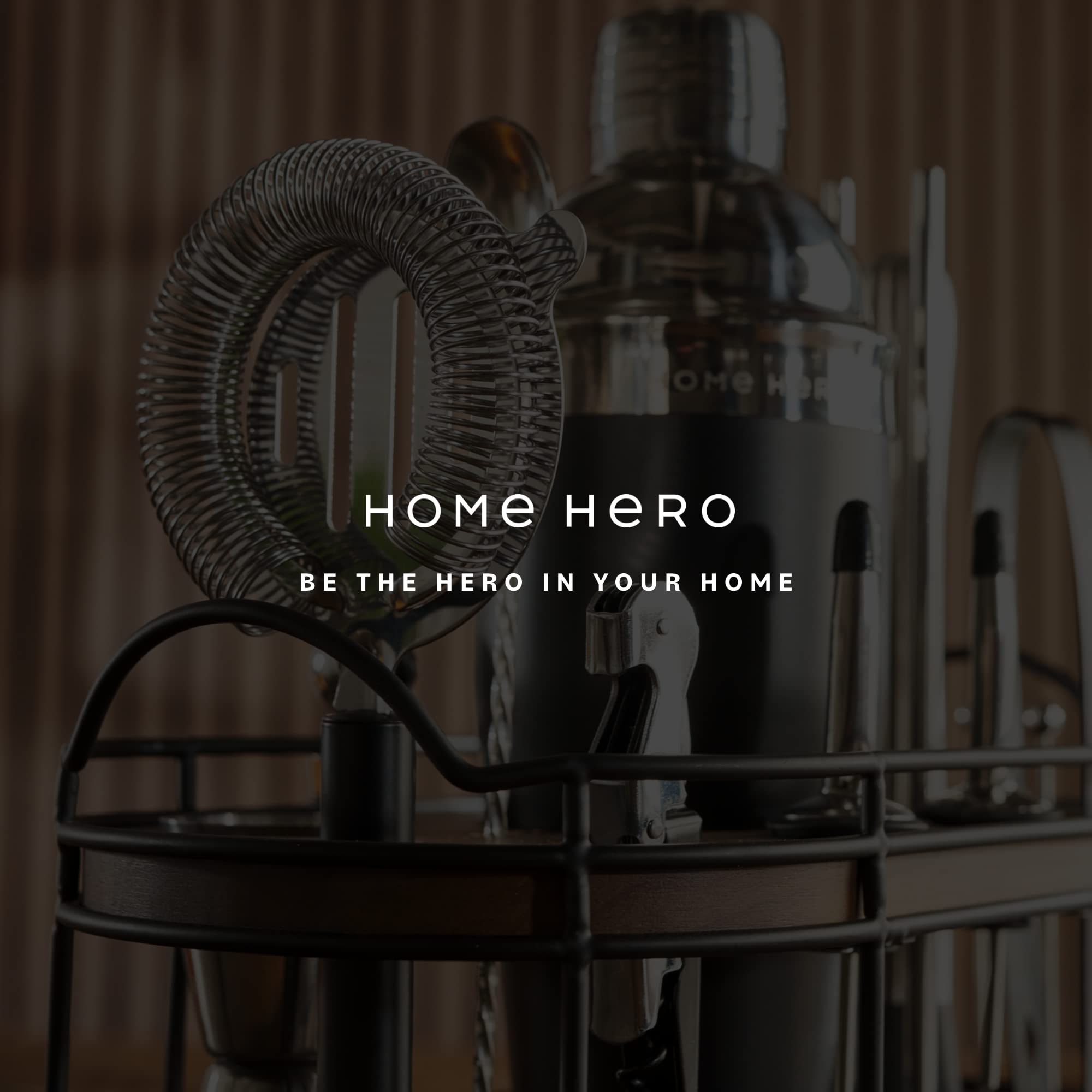 Home Hero housewarming display adds elegance to a new home celebration.