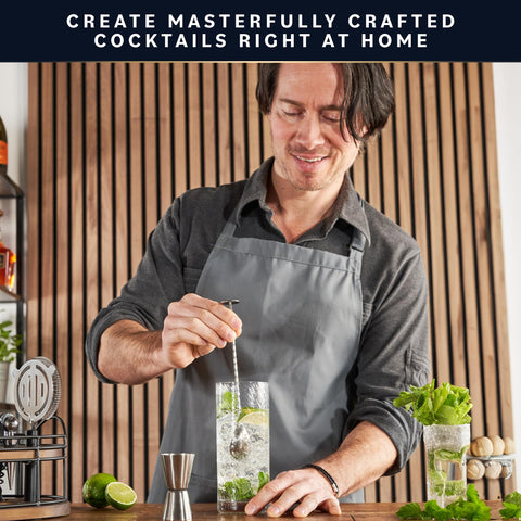 Home Hero stainless steel bartending tools built for durability and daily use.