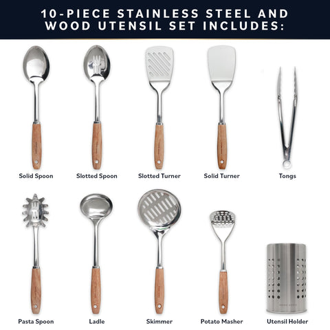 Home Hero utensil holder keeps your kitchen organized and dry.