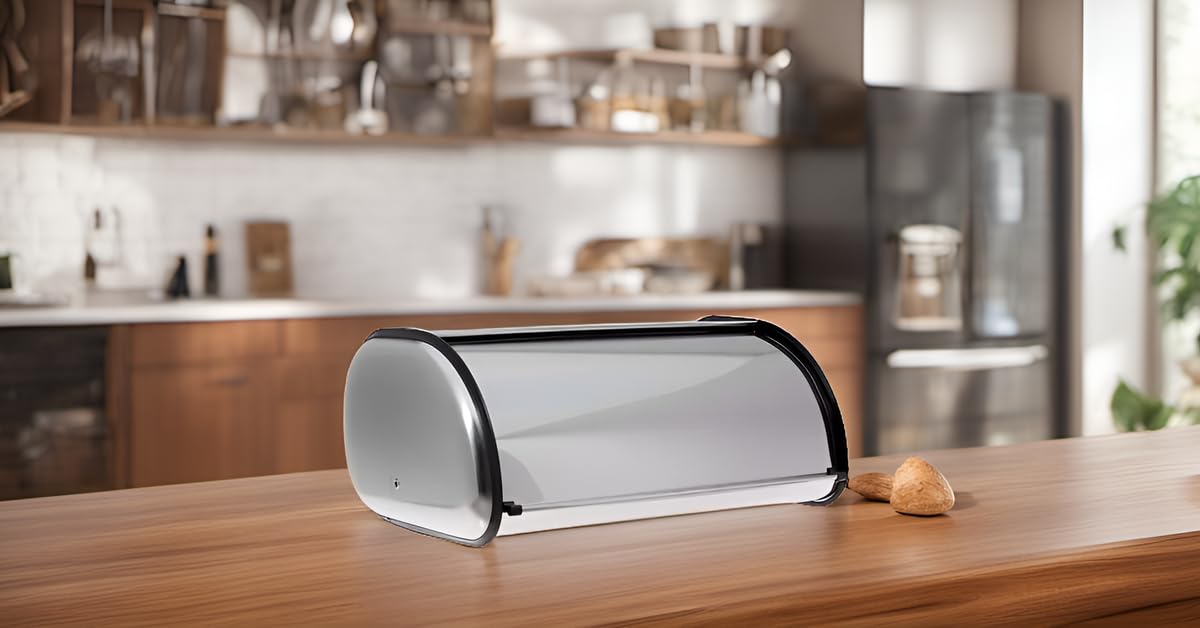 HOME IT swing-down door provides easy access to breads