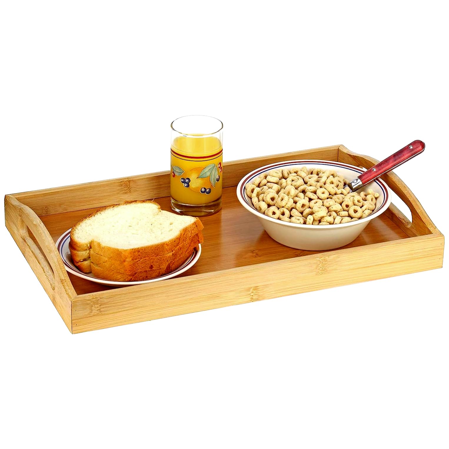 HOME IT tray suitable for bed or breakfast setups.