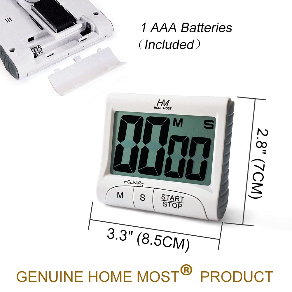 HOME MOST timer with foldable hook ready to hang on a wall