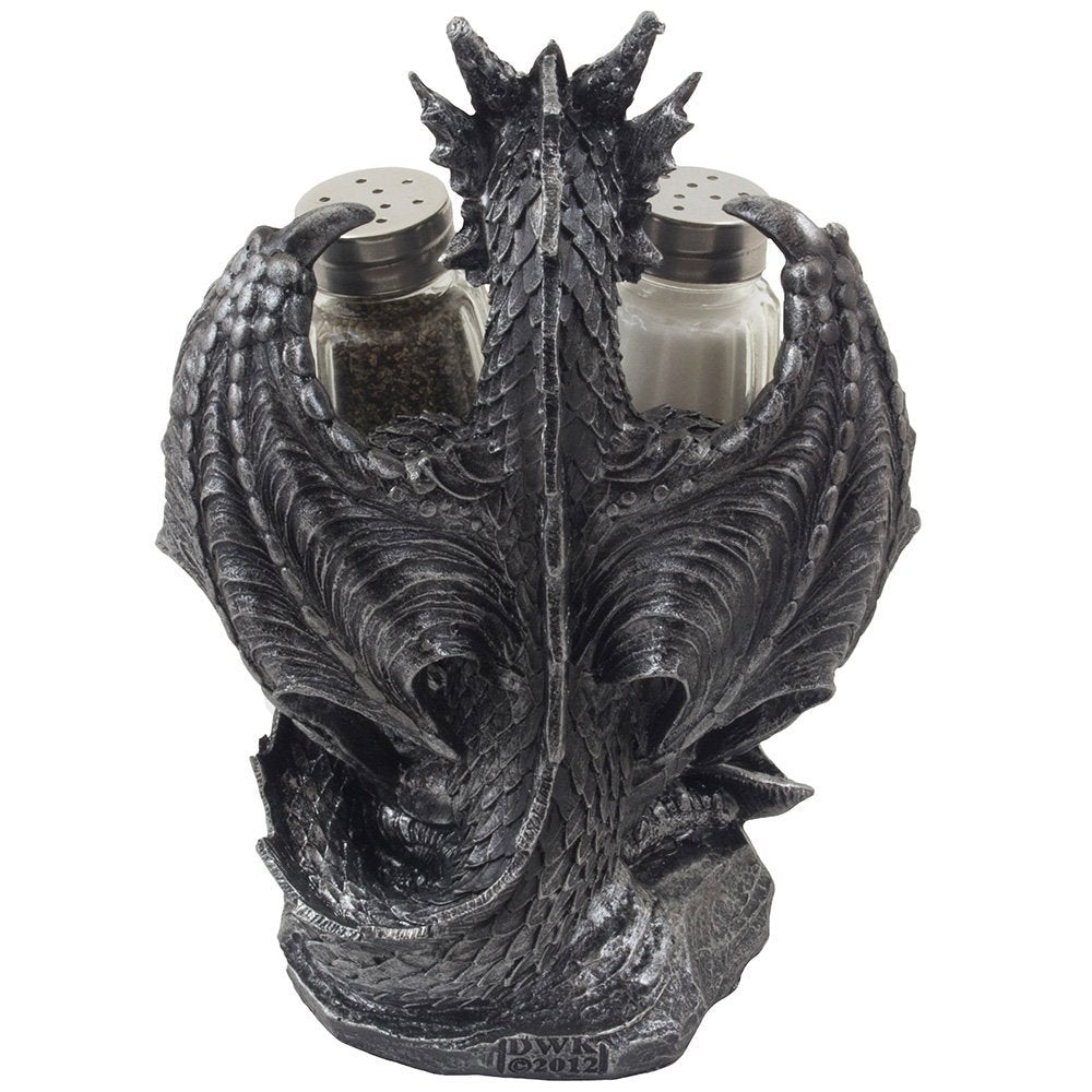Three-piece home-n-gifts set adds medieval fantasy charm to kitchen or dining room.