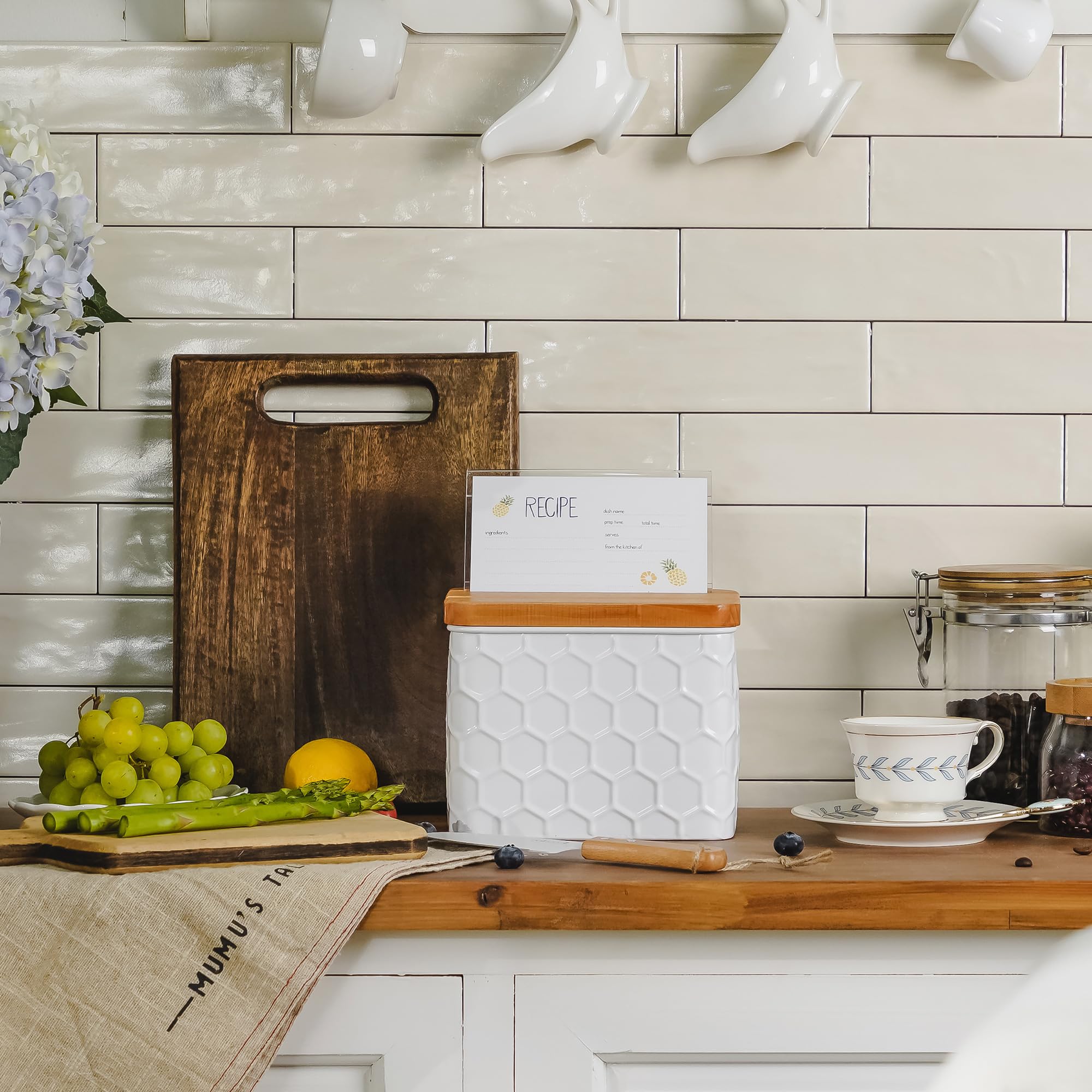 HOME PALETTE lid slot holding an acrylic frame for easy viewing