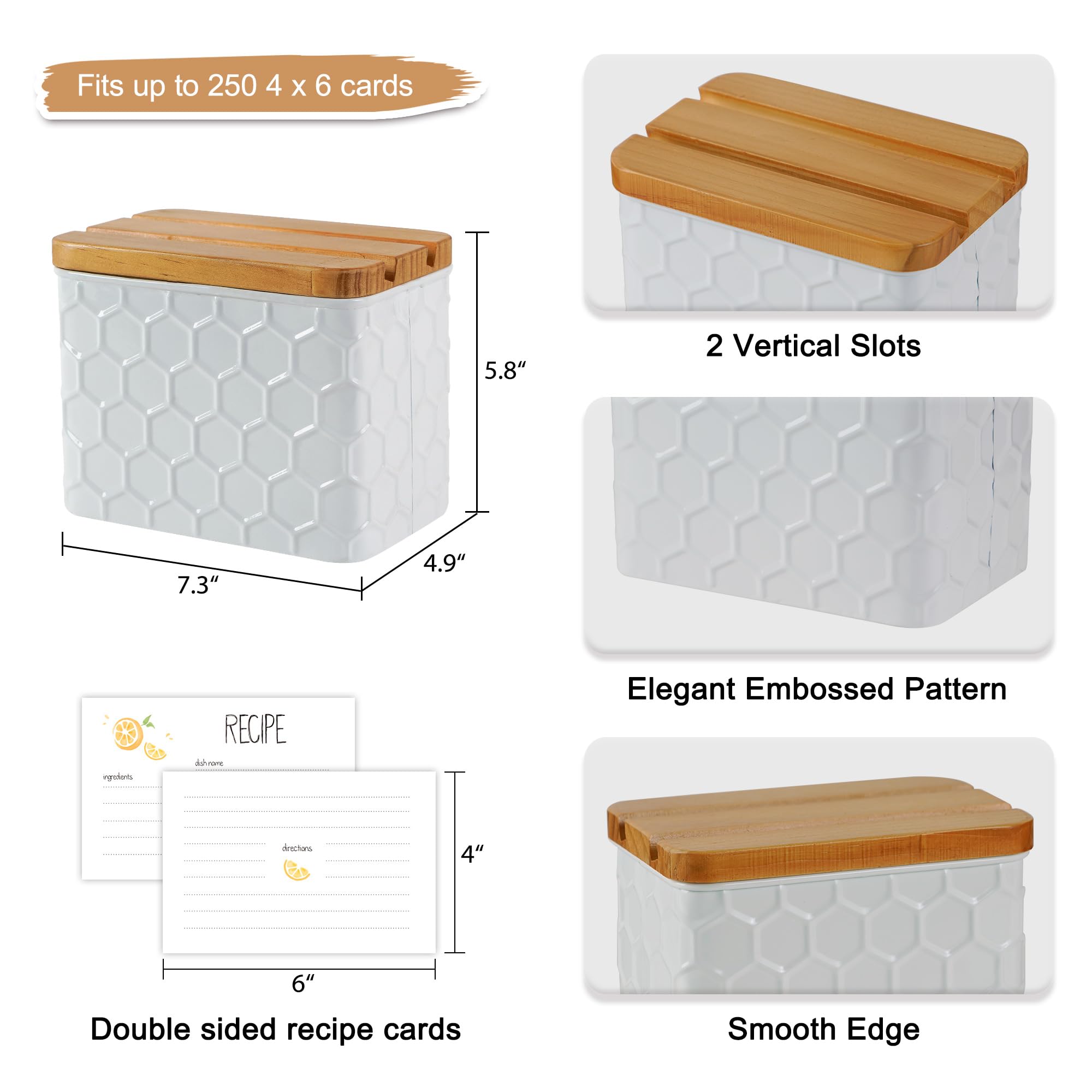 HOME PALETTE divider cards help locate recipes quickly