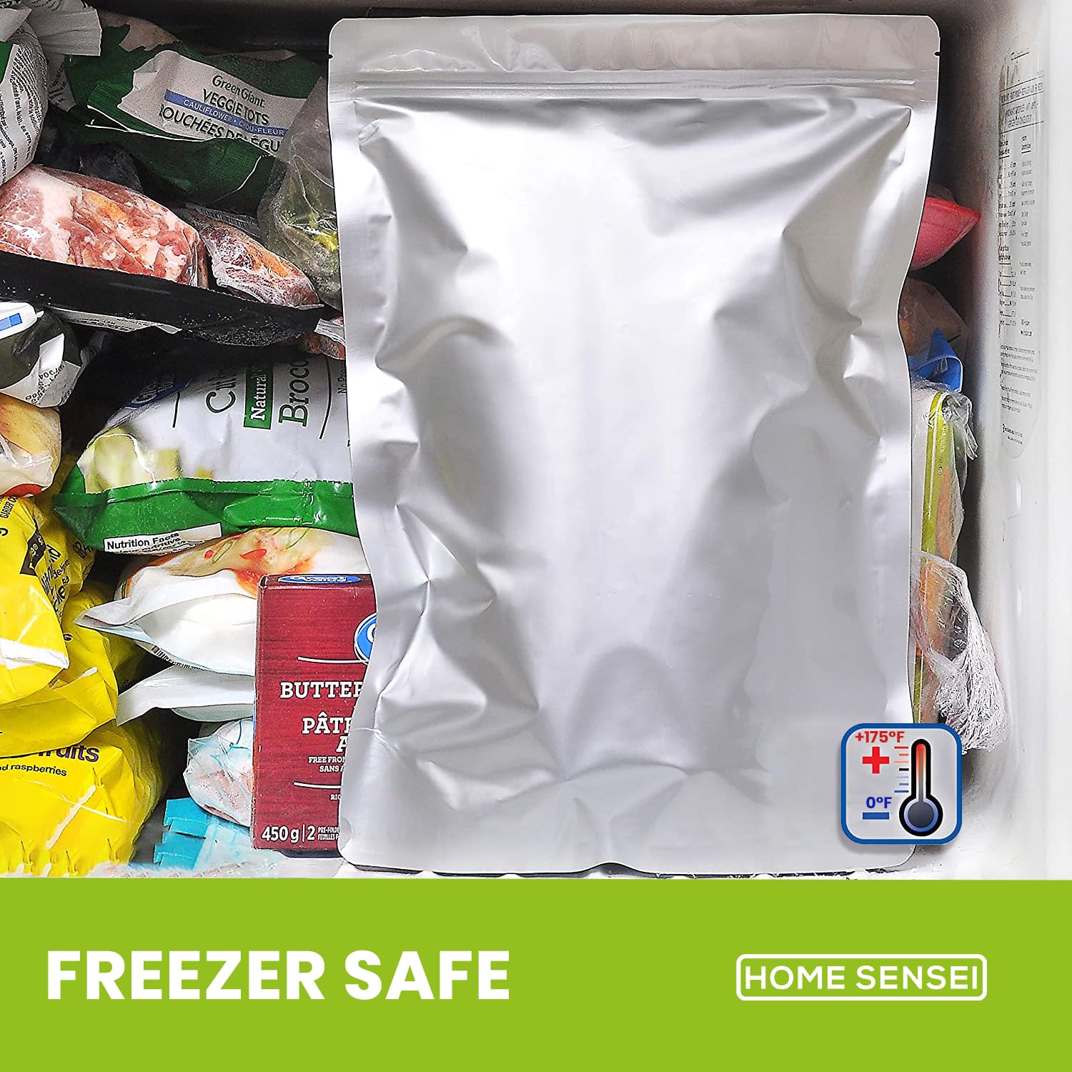 Home Sensei heat-seal option provides extra protection against air and moisture