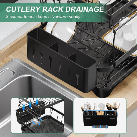 HOMEAILIE lower level bowls and pots area fits large cookware securely.