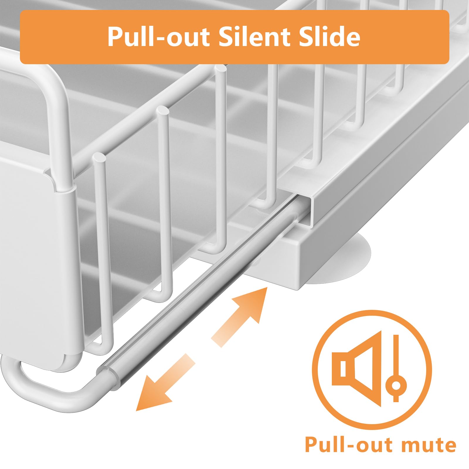 HOMEAILIE L-shaped design fits tight corners around plumbing easily.