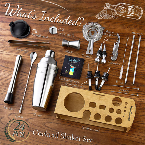 HomeCurated Premium Martini Shaker enables pro-like shaken cocktails at home