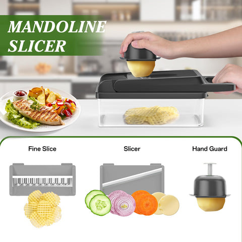 HomeHacks lid handle provides better grip for safe, controlled chopping.