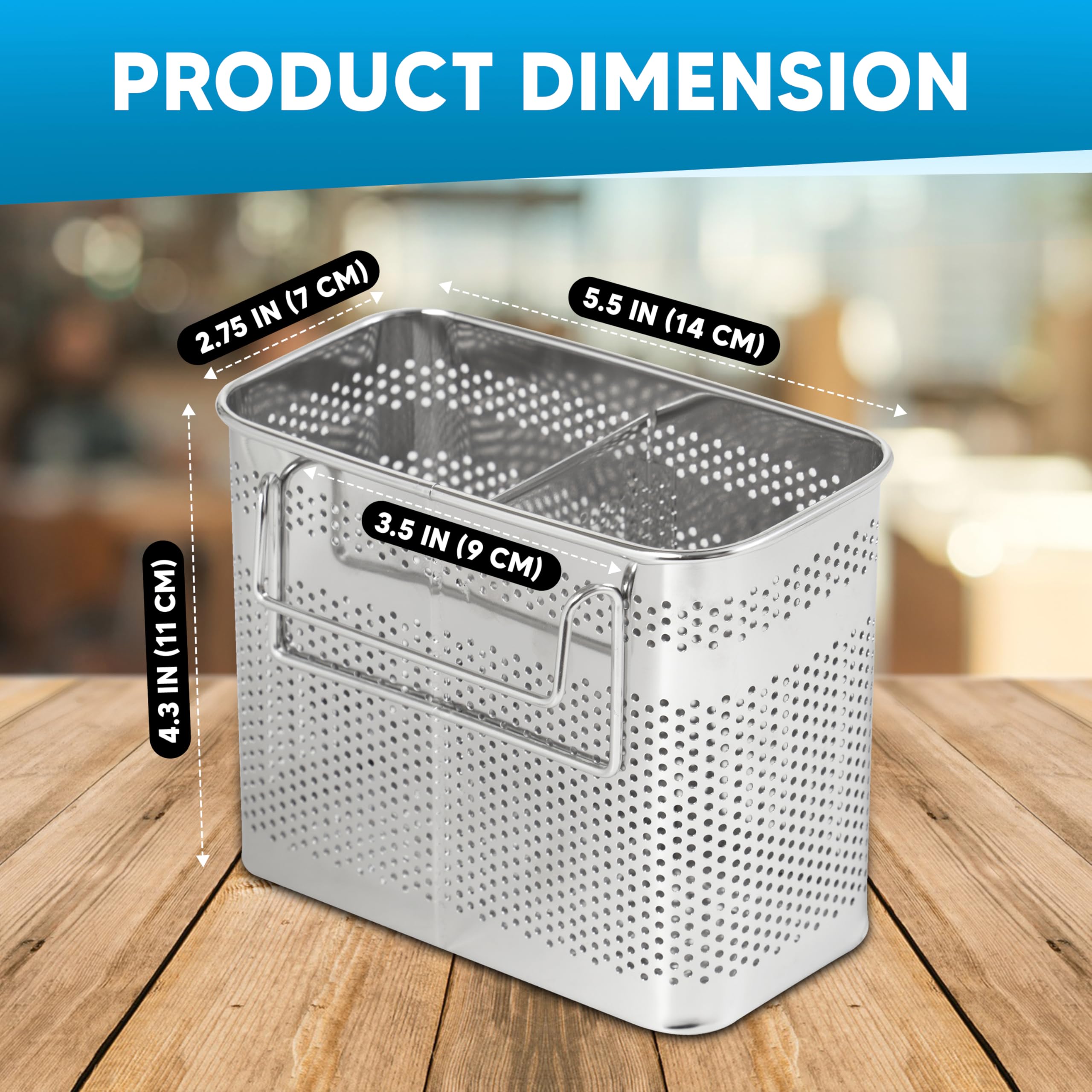 HOME&I utensil holder made in Korea for versatile storage