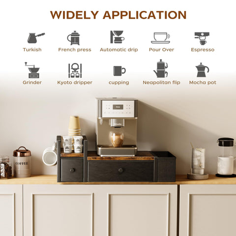 Homeiju removable dividers in large drawer reconfigure for bags or capsules