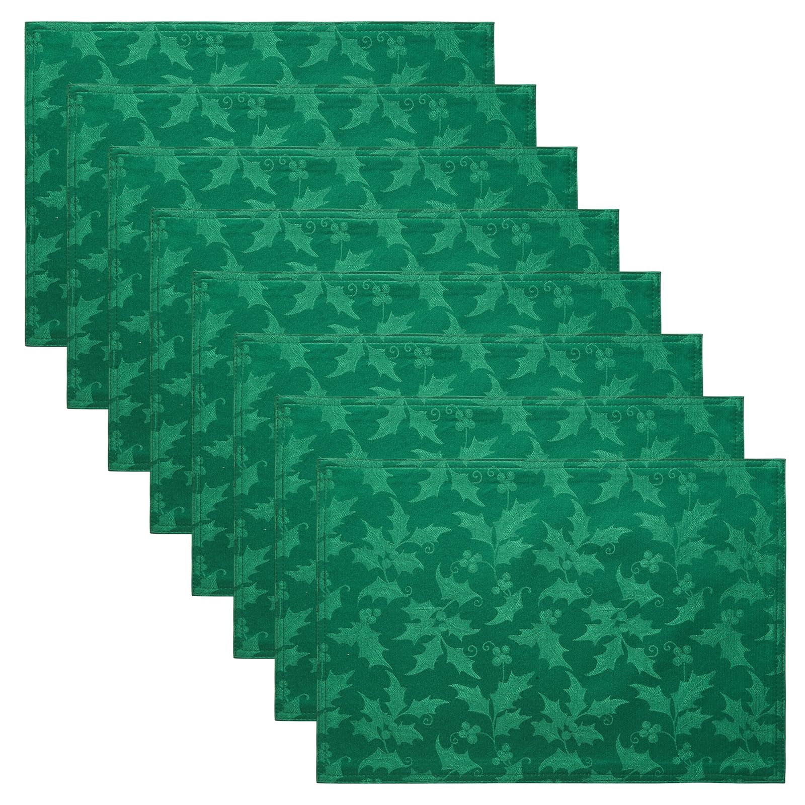 HomeJoy durable polyester mats suit everyday or holiday dining