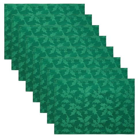 HomeJoy durable polyester mats suit everyday or holiday dining