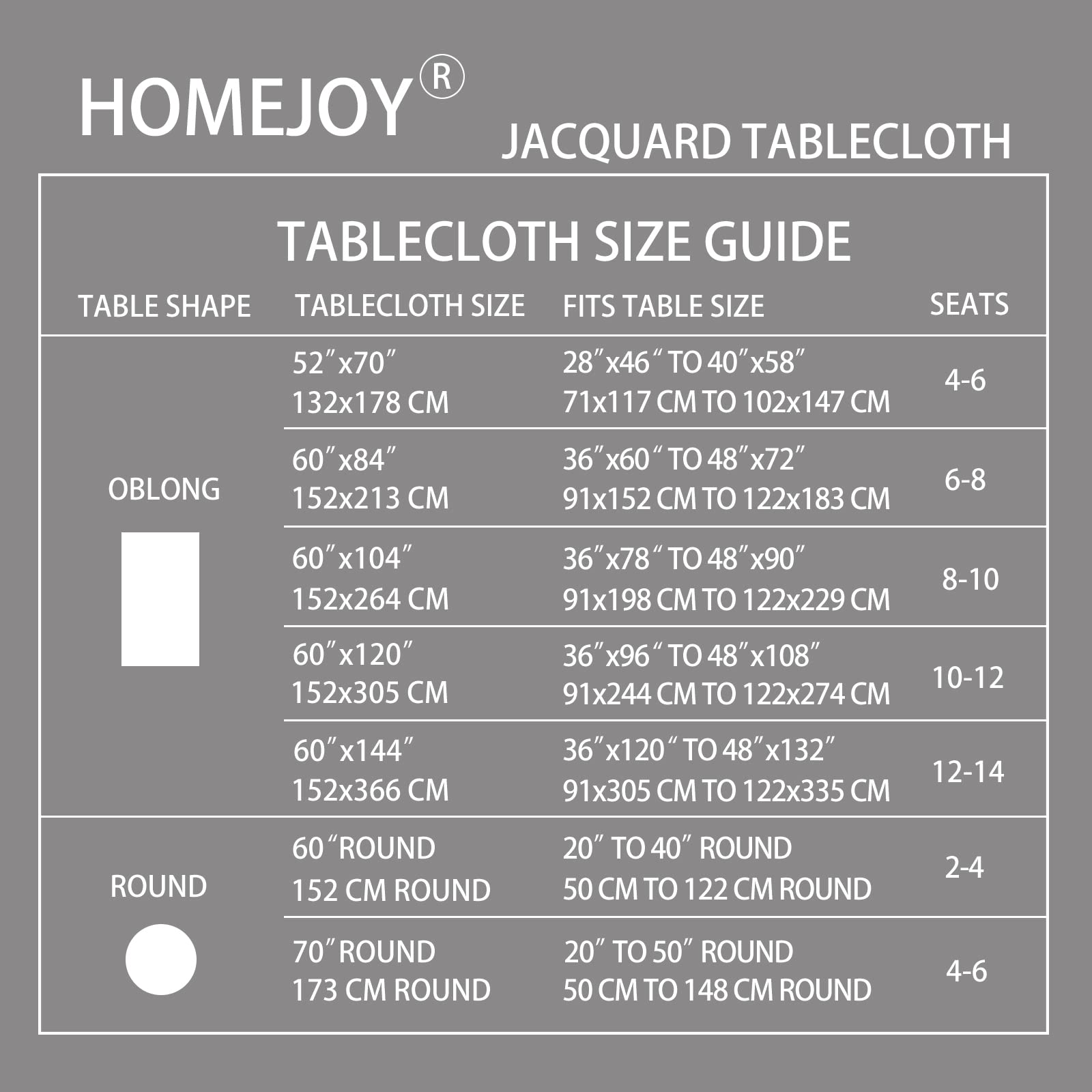 HomeJoy stain-resistant tablecloth ready to handle wine spills and cleanup.