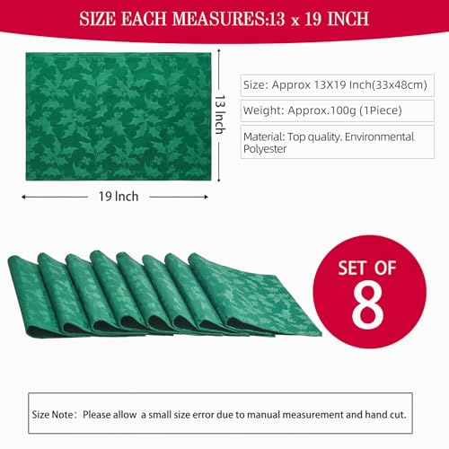 HomeJoy set of 8 placemats coordinated for gatherings