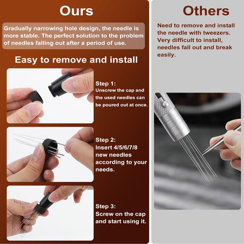 HOMELYLIFE coffee bed distribution tool supports even density