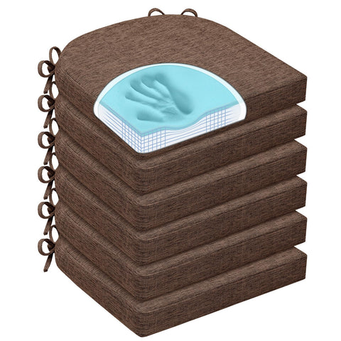 HOMELYSIAN chair cushion with dual-layer foam for comfortable, balanced seating.