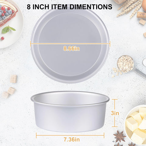 HomeMall versatile bakeware ideal for cakes, brownies, and more.