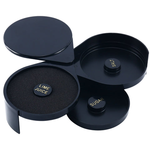 Homend labeled trays prevent cross contamination during drinks