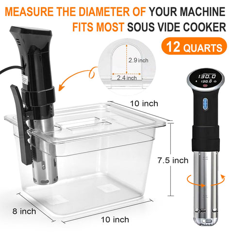 Homenote lid with middle-mount pre-cut holes supports steady water flow