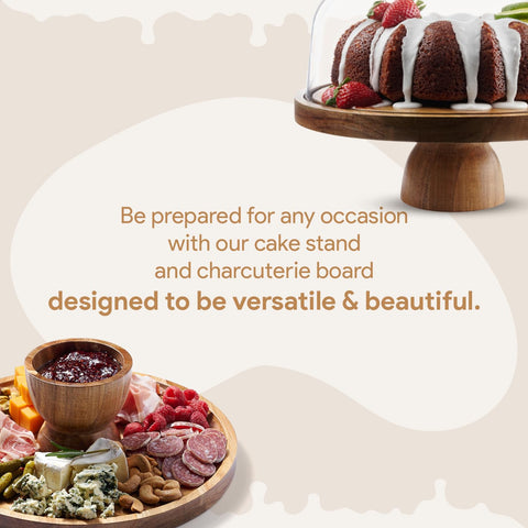 HOMESPHERE holiday centerpiece creates a stylish dessert display for celebrations