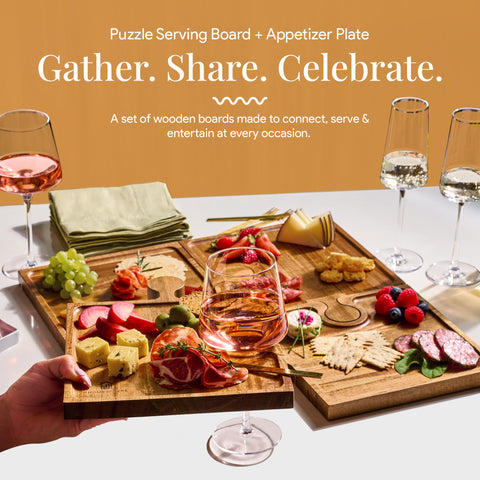 Homesphere versatile serving boards that mix and match for wow-worthy arrangements