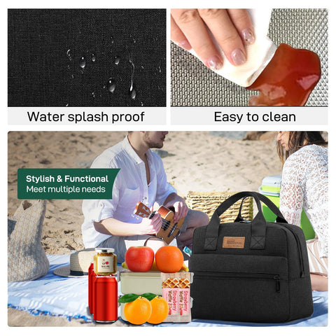 Homespon stylish patterns add a personal touch for work or picnics