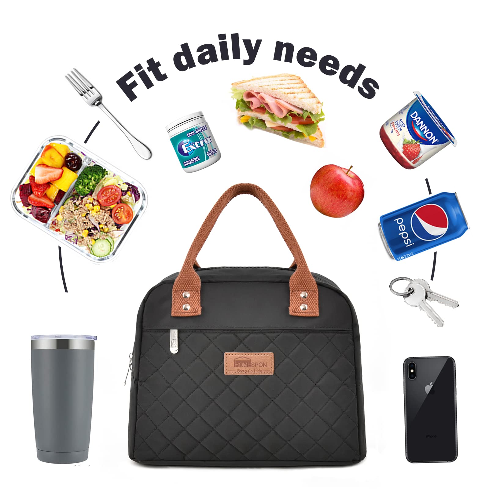 HOMESPON stylish patterns suit work, picnics, and travel