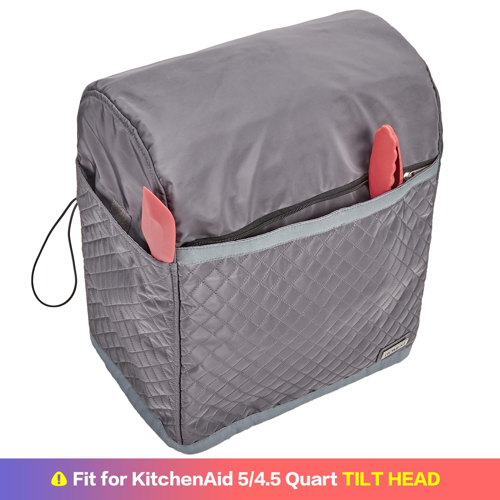 HOMEST dust cover folds neatly with snap loop for compact storage