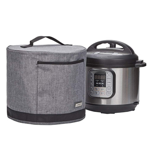 HOMEST dust cover with front pocket keeps utensils organized for Instant Pot users.