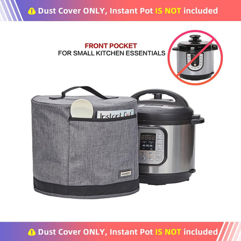 HOMEST cover keeps your Instant Pot ready by avoiding lid washing between uses.